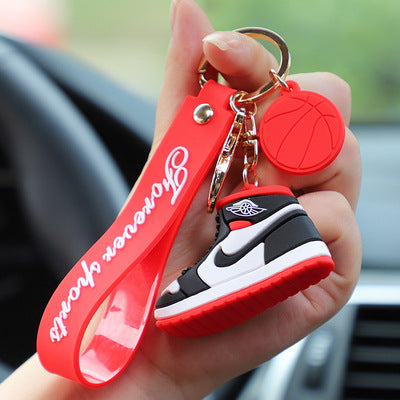 Wholesale Chic Slipper Keychain Metal Keyring Bag Charm MOQ≥2
