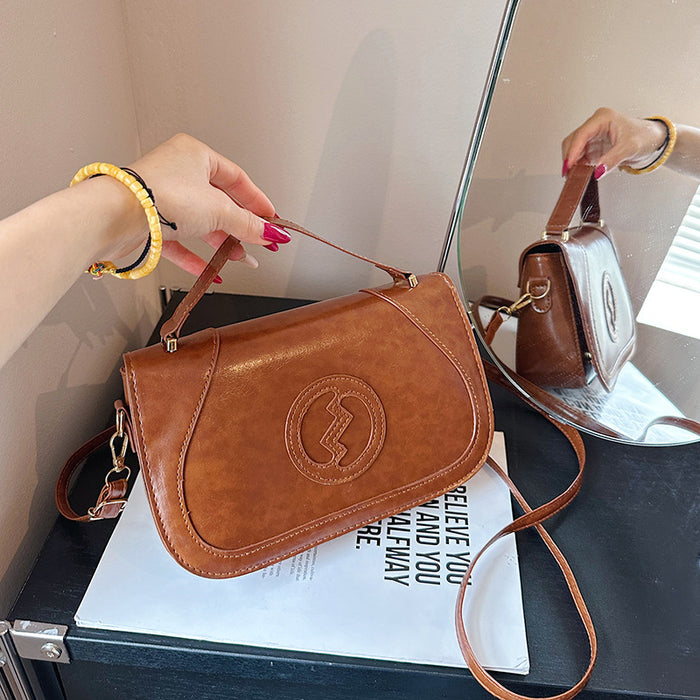 Wholesale PU Street Fashion Small Square Crossbody Bag with Magnetic Buckle Everyday