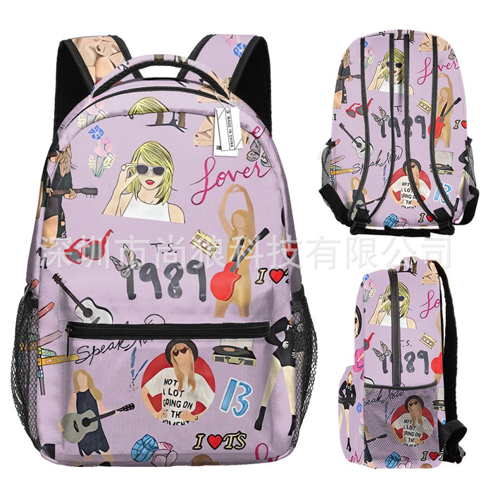 Wholesale Taylor Swift Elementary and Middle School Students' School Bags Children's Backpacks JDC-BP-Shangl003