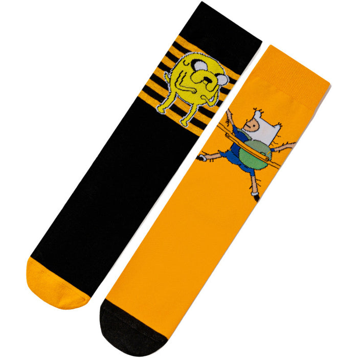 Wholesale Cartoon striped anime cotton mid-calf socks