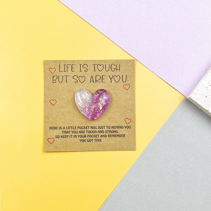 Wholesale Gradient Heart Pocket Decorations Hug Card