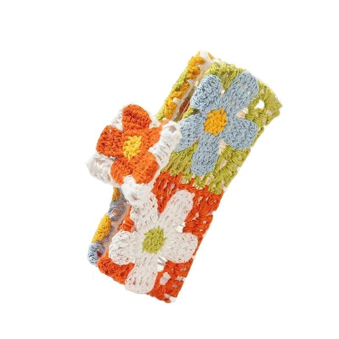 Wholesale Knitted Crochet Strawberry Hair Clip