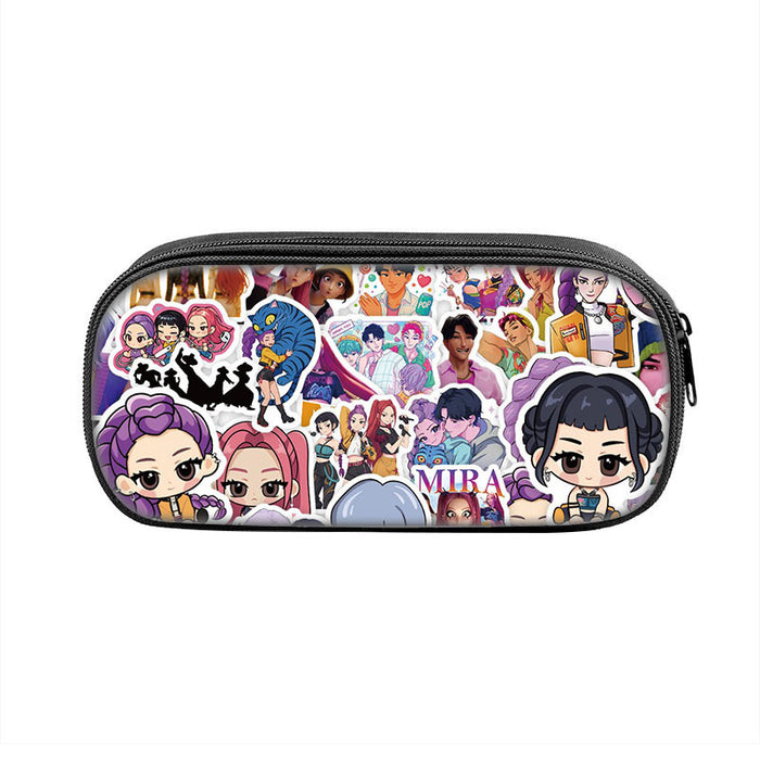 Wholesale KPOP Student pencil case storage bag