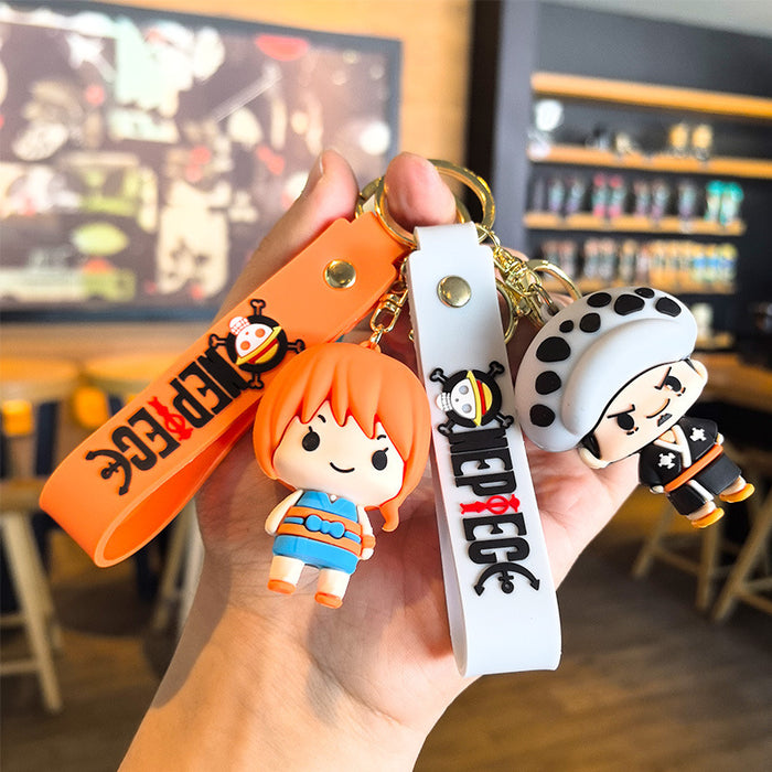 Wholesale Silicone Cartoon Keychain Car Key Accessory Boutique Resale Gift