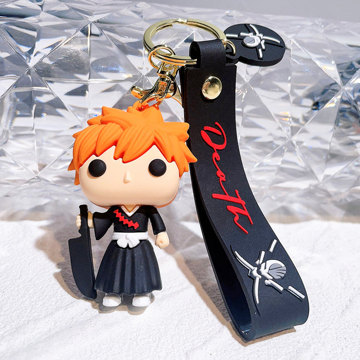 Wholesale Cartoon Silicone Doll Keychain JDC-KC-QiChao036