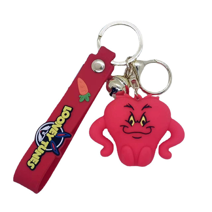 Wholesale Cartoon doll rabbit brother Duck Key Chain pendant bag car key chain accessories gift