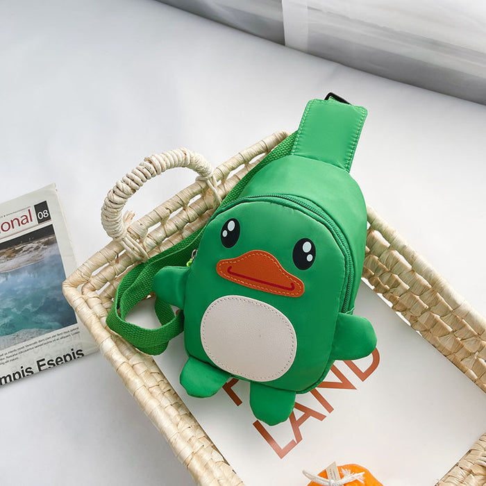 Wholesale Duck Chest Bag Cartoon Cute Children's Bag New Kindergarten Gift Bag JDC-SD-TMS004