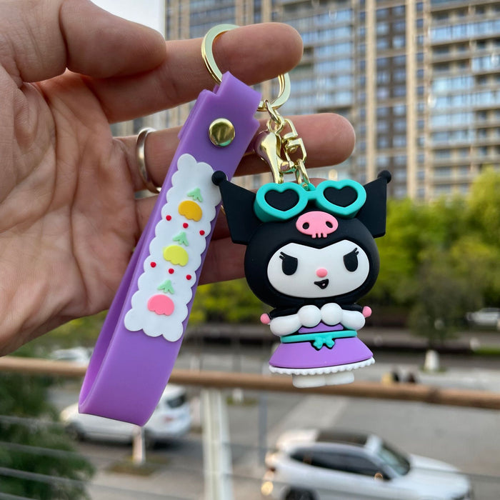 Wholesale Keychain Cute Doll Bag Pendant Hanging Decoration Car Keychain Ring