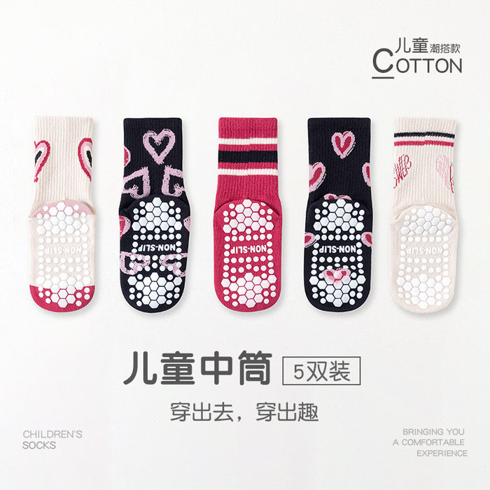 Wholesale Boys Sports Cotton Socks JDC-SK-SL017