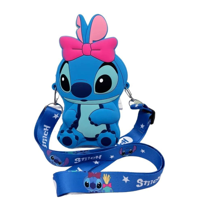 Wholesale stilley silicone bag cute doll children's bag small satchel keychain coin purse