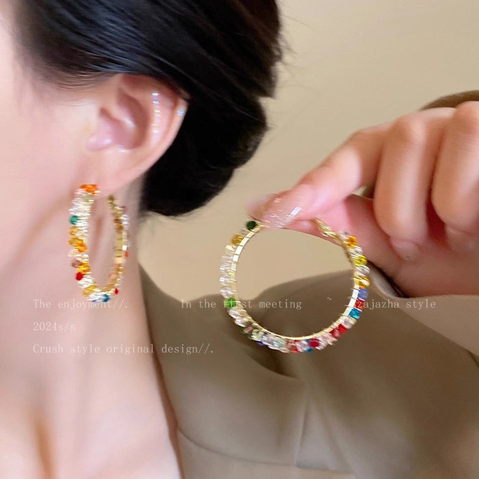 Wholesale Personality Large Hoop Earrings