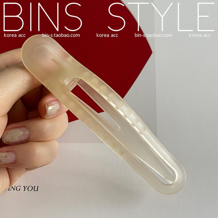 Wholesale Duckbill Clip ins TikTok Same Style Elegant Bath Hair Clip Clip Hair Accessories