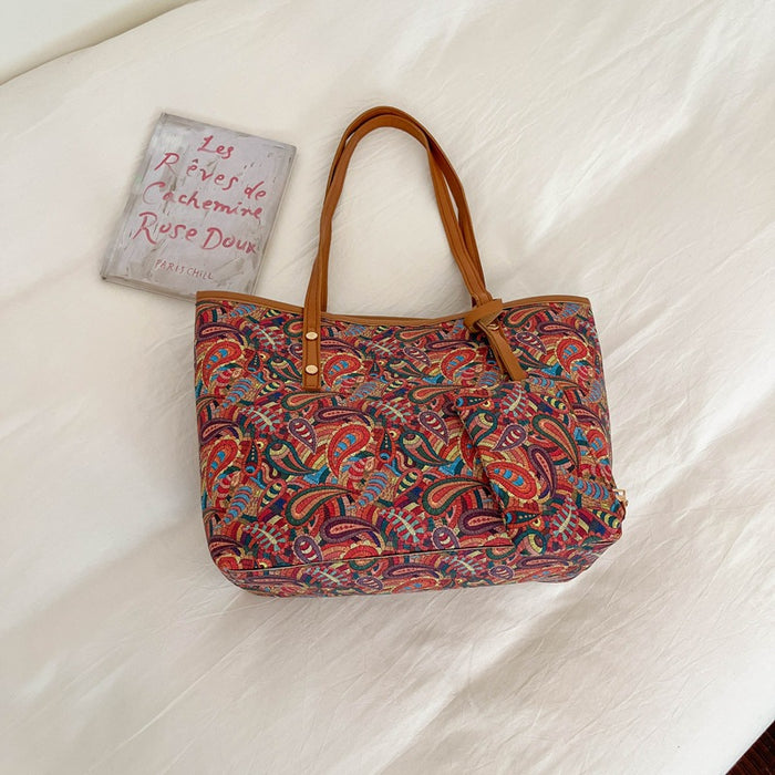 Wholesale Black Cloth Large Capacity Tote Bag Everyday Chic