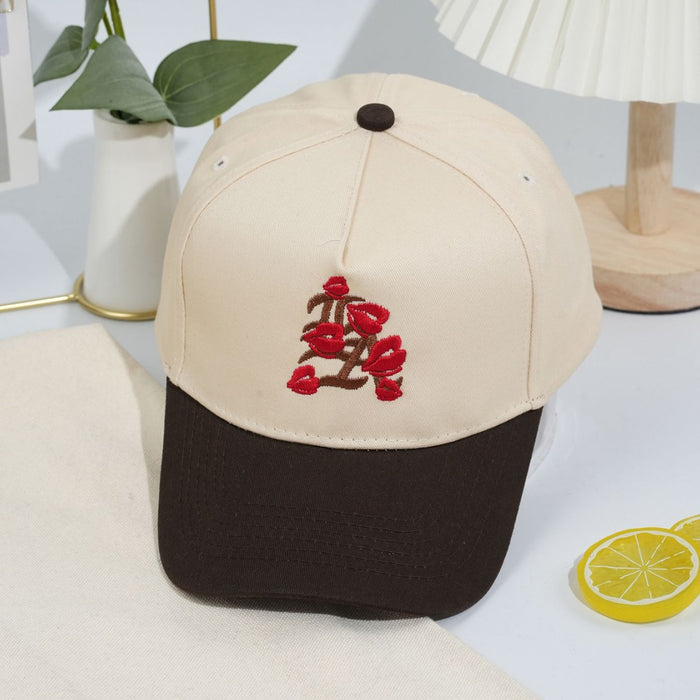 Wholesale Baseball cap embroidered duckbill cap universal sun protection