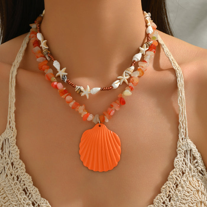 Wholesale Beaded necklaces, accessories, shell pendants, necklaces, wholesale