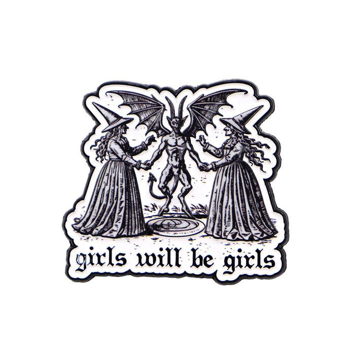 Wholesale Girls'  English letter quote brooch badge clothing backpack accessories