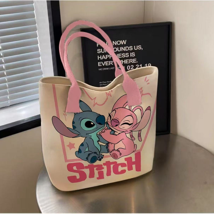Wholesale Printed cartoon versatile square three-dimensional canvas bag
