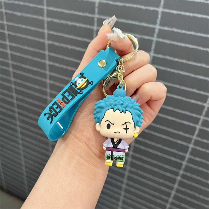 Wholesale Creative Cartoon Cute PVC Soft Keychain JDC-KC-JinB027