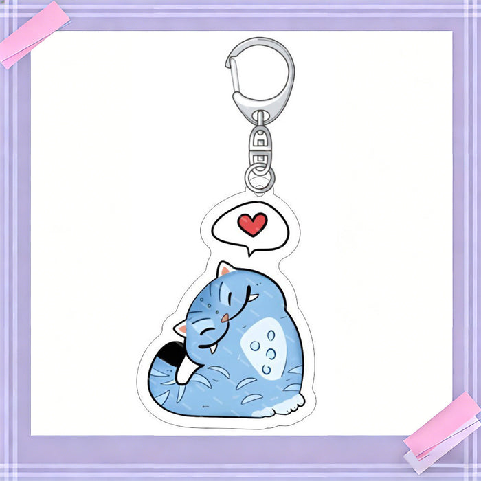 Wholesale 10pcs/set K-POP anime merchandise acrylic keychains and pendants