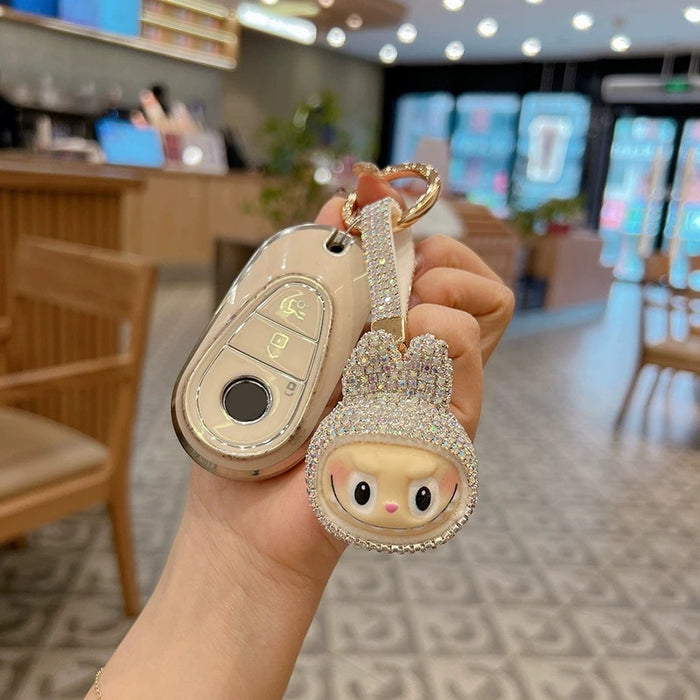 Wholesale Cute Big Head Keychain Cartoon Car Keychain Bag Pendant