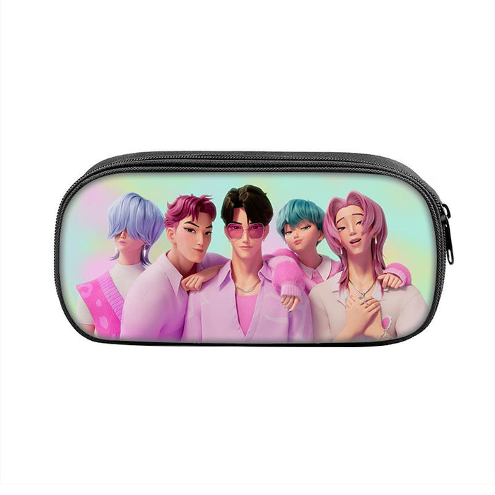Wholesale Pencil Case KPop Student Children' s Pencil Case Storage Bag