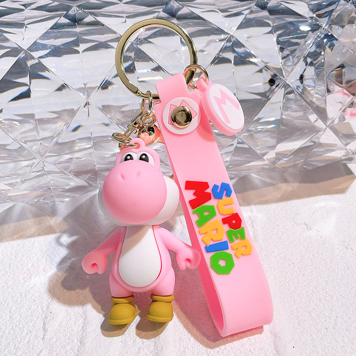 Wholesale Cartoon Game Silicone Keychain JDC-KC-Qiwei036