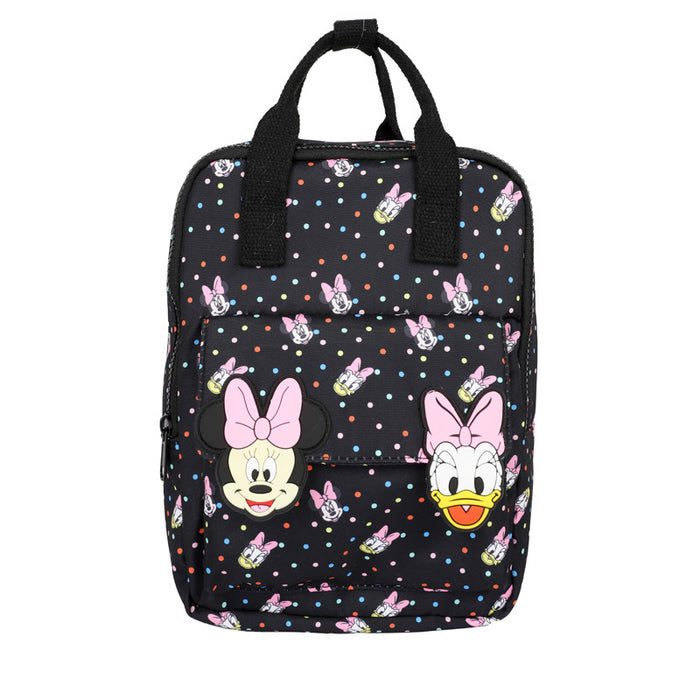 Wholesale Light pink polka dot anime cartoon backpack,  dopamine-inspired cute children' s backpack