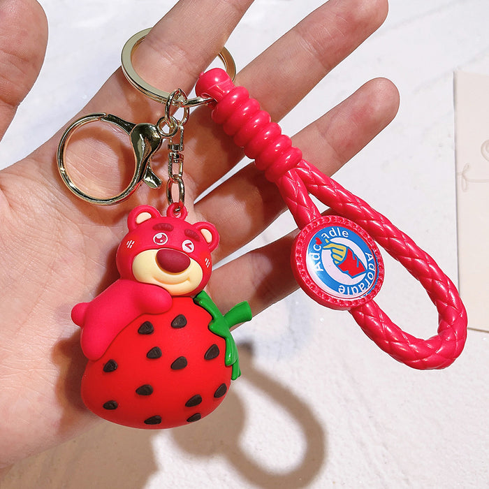 Wholesale Cartoon Silicone Doll Keychain JDC-KC-QiChao058