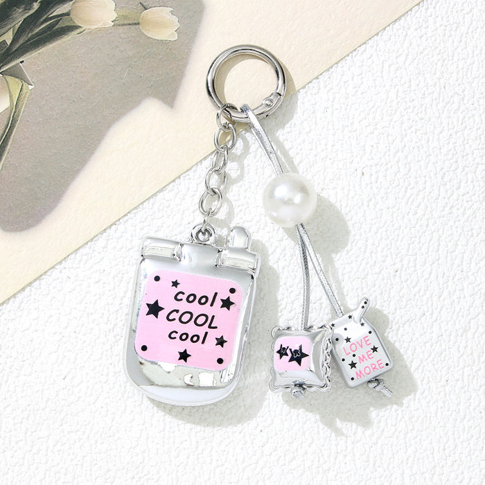 Wholesale Stylish Acrylic Star Phone Strap Lanyard Keychain for Bag Car Key Fashion Accessory Gift