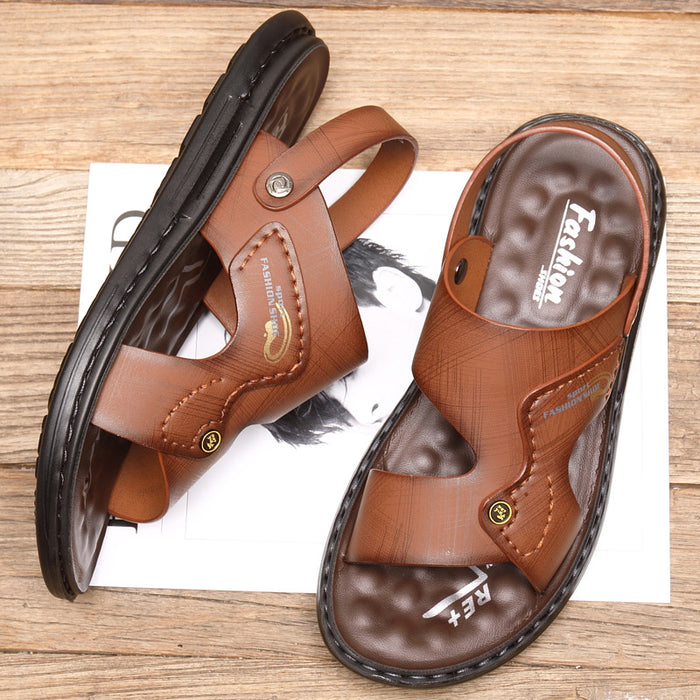 Wholesale 2024 Summer Men Men's Leather Sandals JDC-SD-KangLian001