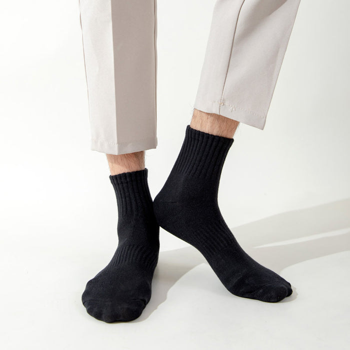 Wholesale Sports socks, mid tube socks, sweat absorbing, outdoor cycling, running socks, cotton