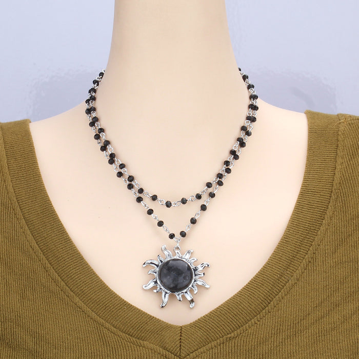 Wholesale Gothic Sun Alloy Necklace JDC-NE-LaiL002