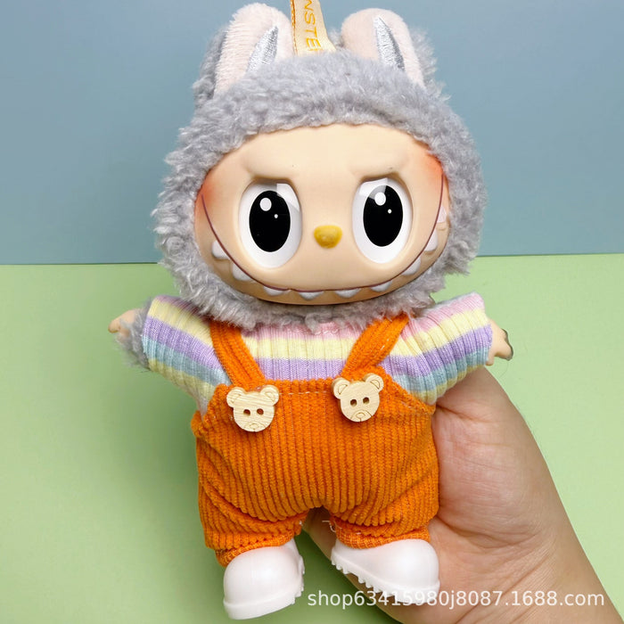 Wholesale Doll clothes can be worn and replaced with plush clothes and accessories