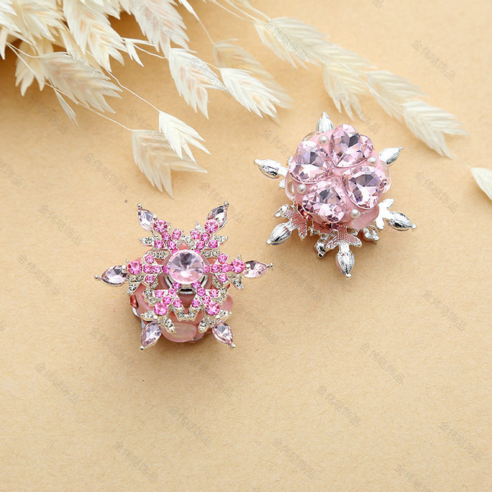 Wholesale Snowflake Clay Accessories Diy Necklace Mobile Phone Chain Car Pendant Keychain Jewelry Accessories JDC-DIY-JinWD001