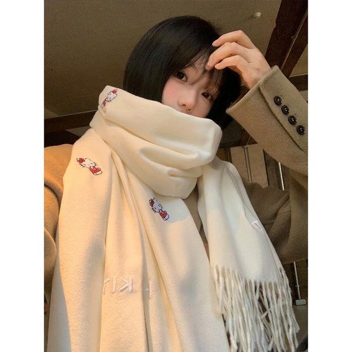 Wholesale Embroidered Cashmere f