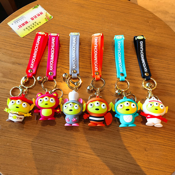Wholesale silicone cute animation key chain （F） JDC-KC-YMeng019