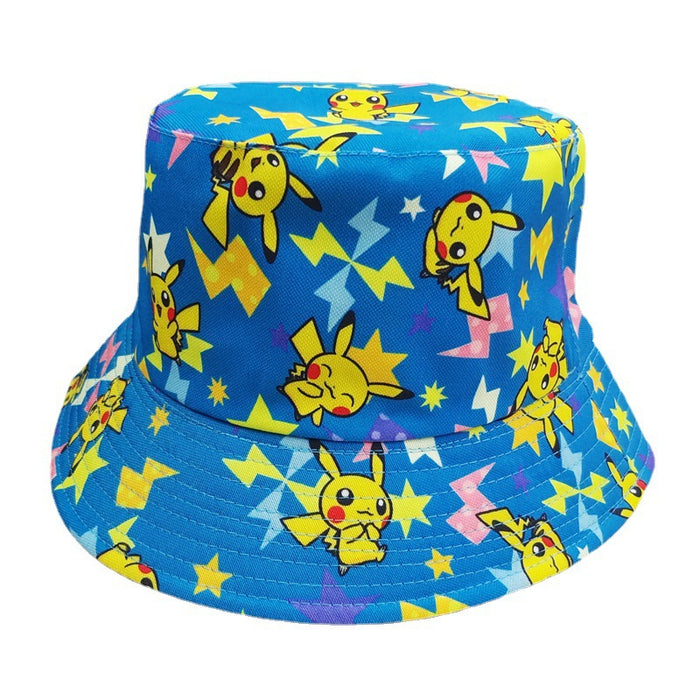 Wholesale Fisherman's hat, cute cartoon basin hat, double-sided sun protection and sunshade hat, bucket hat