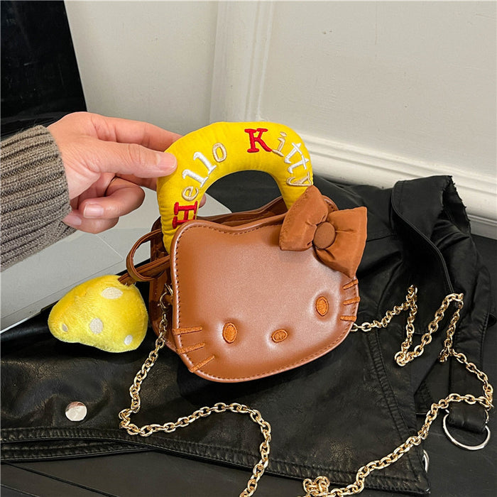Wholesale Mini cute cartoon handbag with chain strap