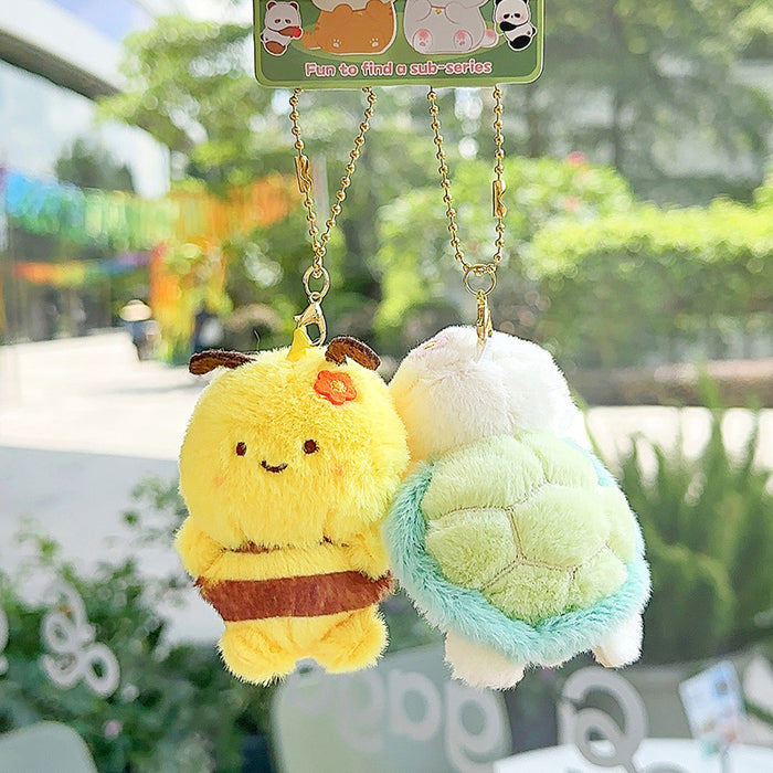 Wholesale Sticker Magnetic Plush Keychain Pendant