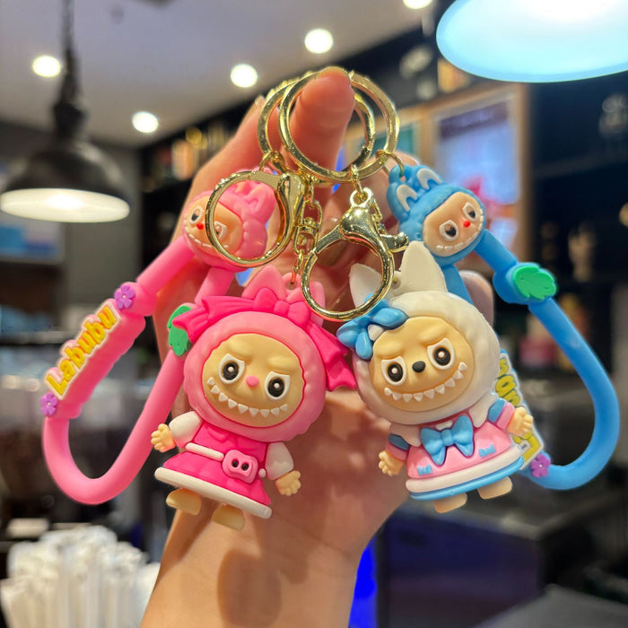 Wholesale Cute little sheep keychain backpack charm