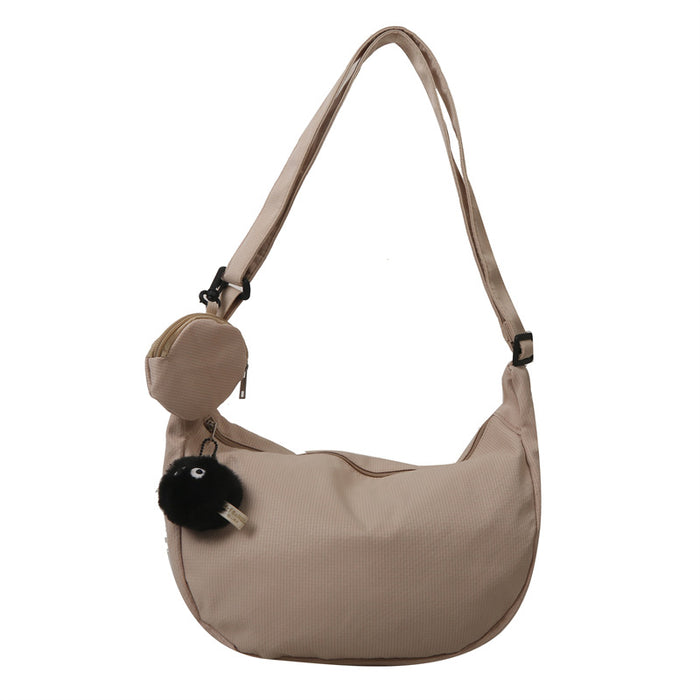 Wholesale Canvas bag, crossbody bag, large capacity casual versatile shoulder bag