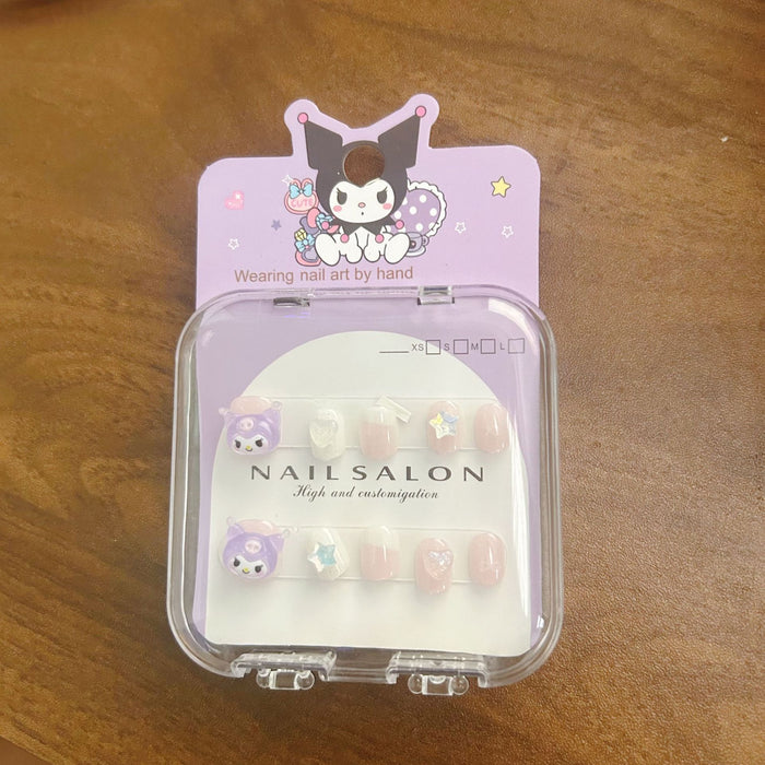 Wholesale children Cat-shaped nail stickers