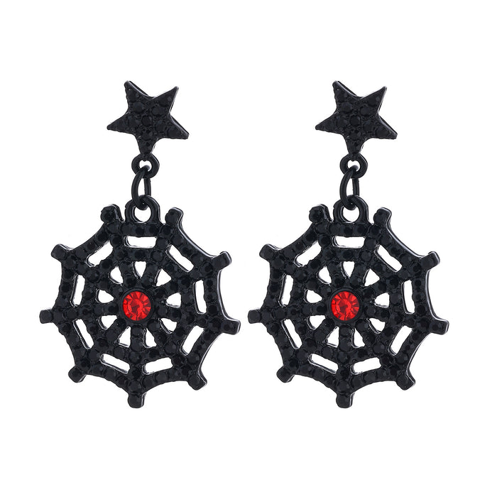 Wholesale -themed full rhinestone earrings