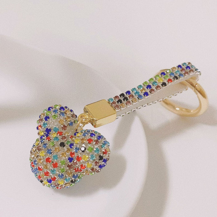 Wholesale Colored Diamond Keychains JDC-KC-LiDu001