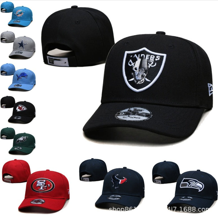 Wholesale Adjustable football team hat baseball hat