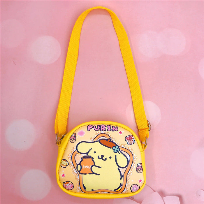 Wholesale PU Cartoon Double-sided Printing Messenger Bag JDC-SD-YaLL002