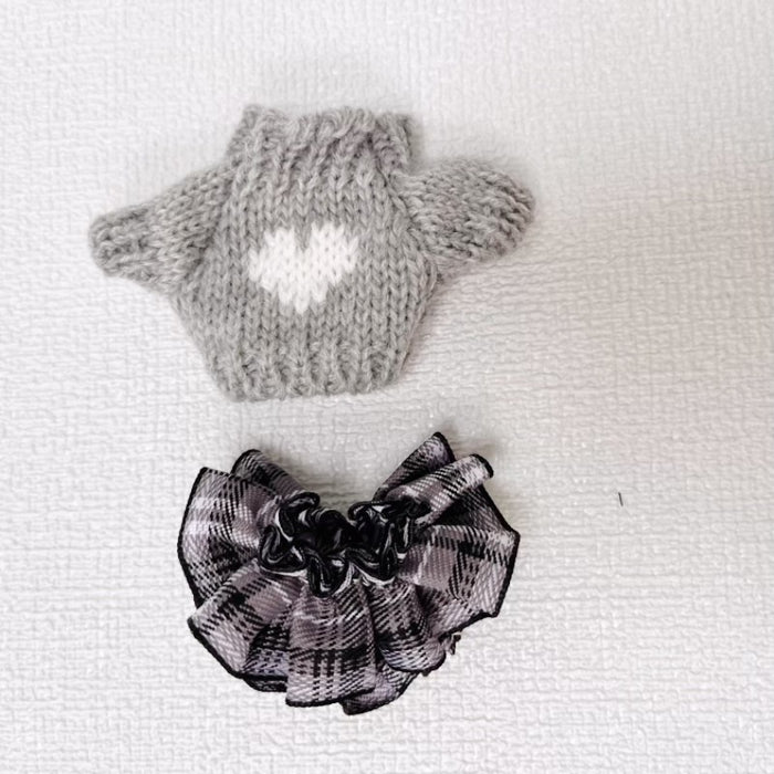 Wholesale Sitting Star Doll Pendant Knitted Sweater Decoration Accessories Toy Clothes