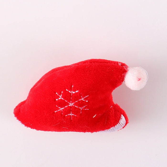 Wholesale Christmas Brooch Cute Plush Christmas Accessories Cartoon Pin Decorations Clothing Accessories
