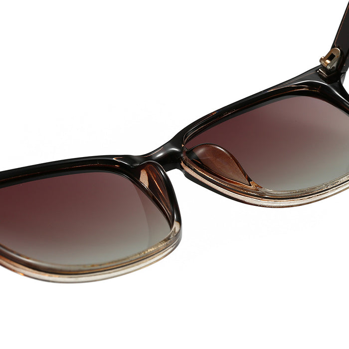 Wholesale  gradient frame sunglasses polarized travel sunglasses men's and women's  sun protection driving glasses