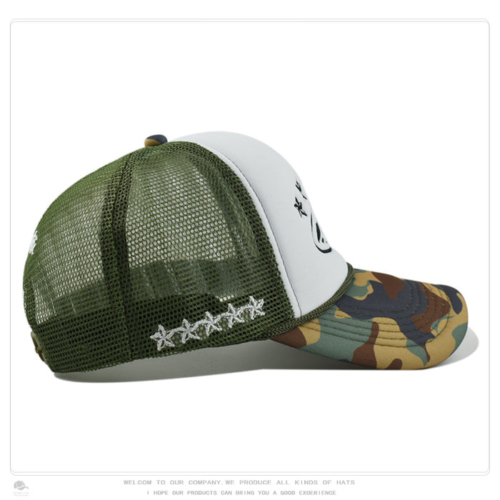 Wholesale Trucker hat summer embroidery visor baseball cap peaked hat